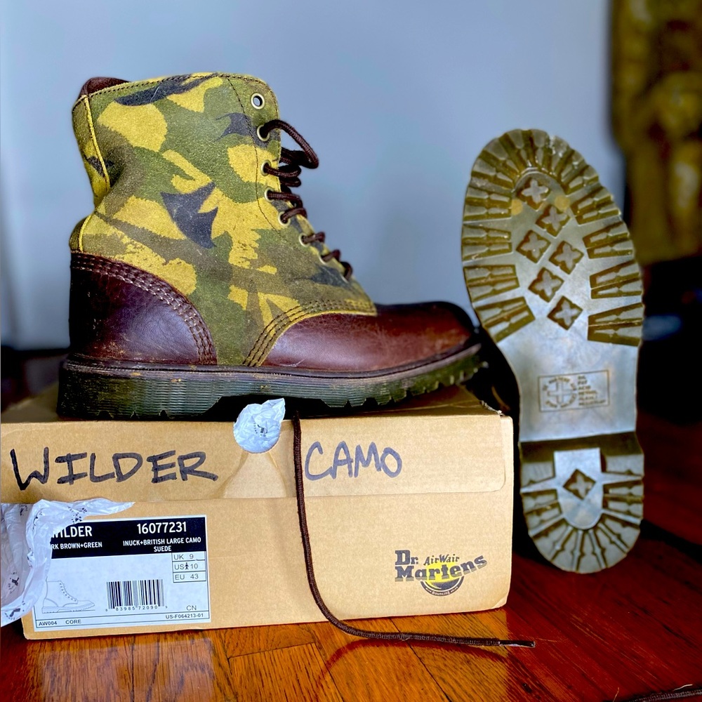 Dr. Martens Limited Wilder Camo - Size 10 US - EU 43